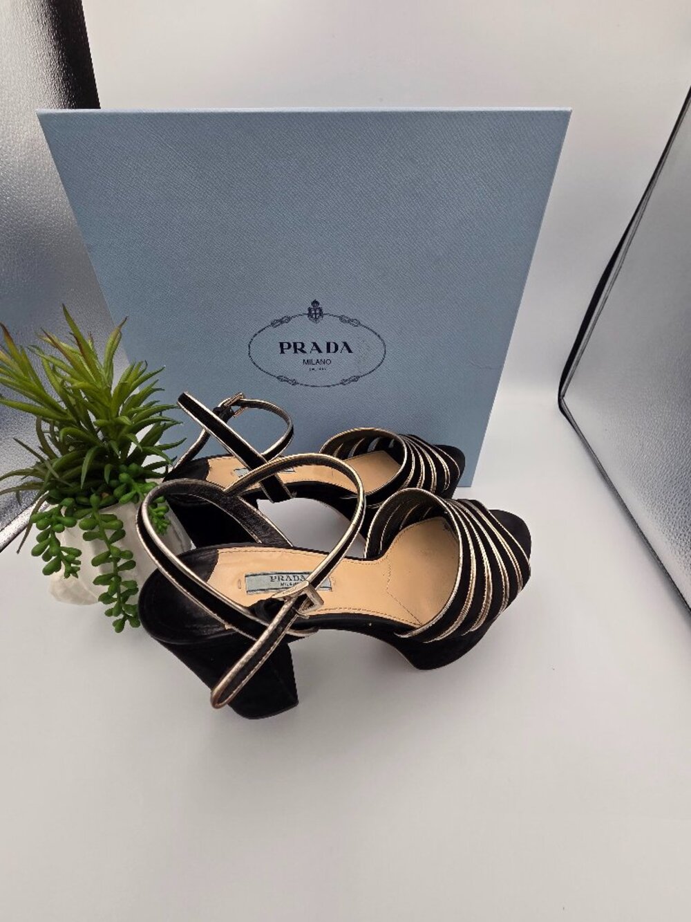 Prada Platform Swede Shoe - Size 40